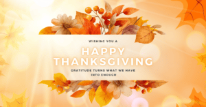 Happy Thanksgiving from CrossFit GBAR3
