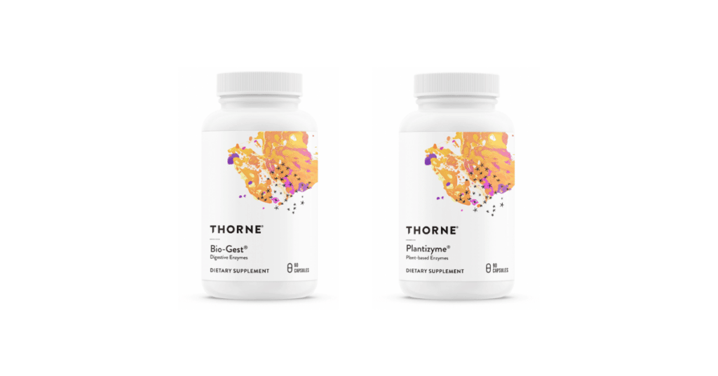 Thorne Biogest and Plantizyme